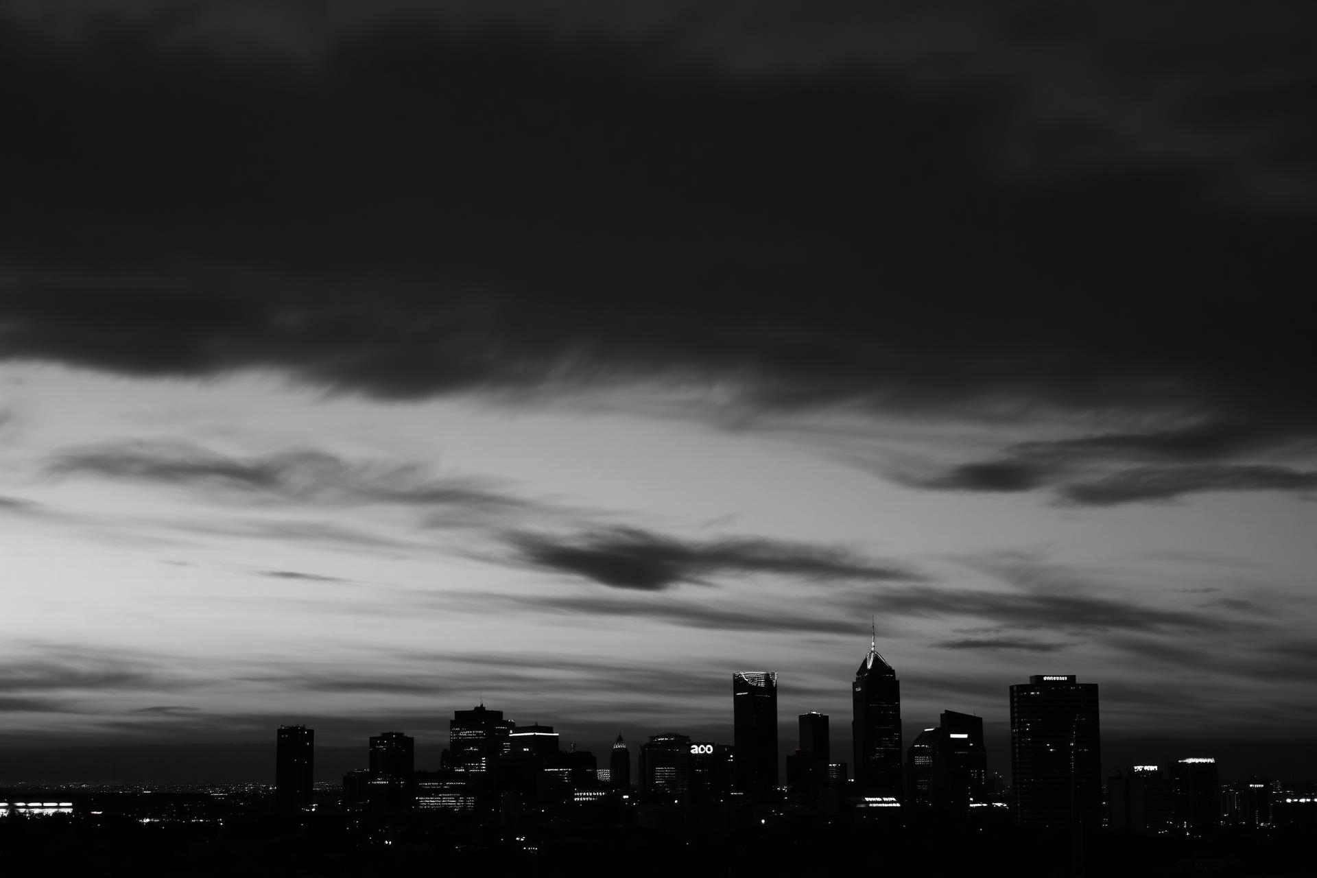 San Diego skyline at dusk